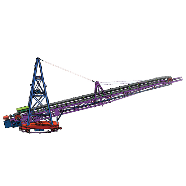 码头多维卸料输送机